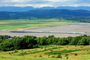 Arnside (Kent) Viaduct from Arnside Knott